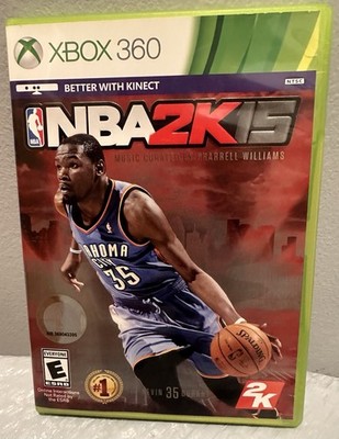 NBA 2K15 for Xbox 360 Complete with Manual
