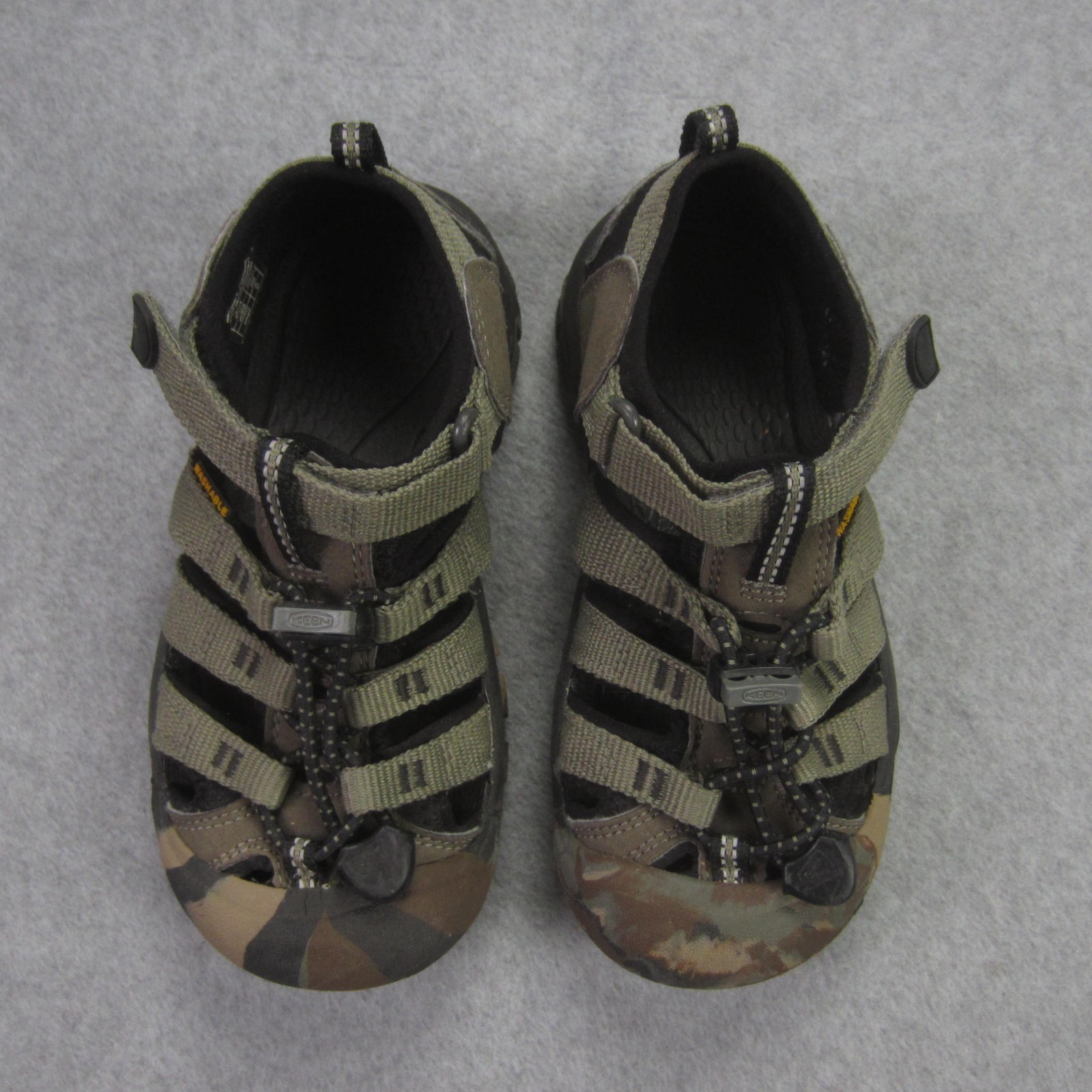 Sandali KEEN Newport H2 ragazzo ragazza taglia 12 mimetici acqua escursionismo sport