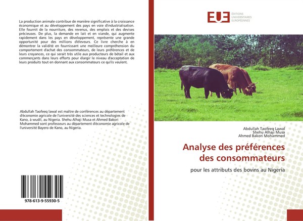 Abdullah Taofeeq Lawal (U. A.) | Analyse Des PréFéRences Des Consommateurs-image