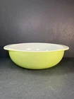 Vintage PYREX Lime Green #024 2 Qt Round Casserole Dish/Mixing Bowl