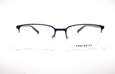 Brille FREIGEIST 862055 Schwarz Grau Halbrand Brillengestell eyeglasses Neu