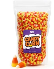Candy Corn – 24 oz Bag – Classic Tri-Color – Soft & Chewy Texture – Bulk Hall...