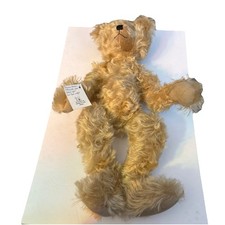 Beautiful, Vintage Handmade Artist-signed German Mohair Collectible Teddy Bear.