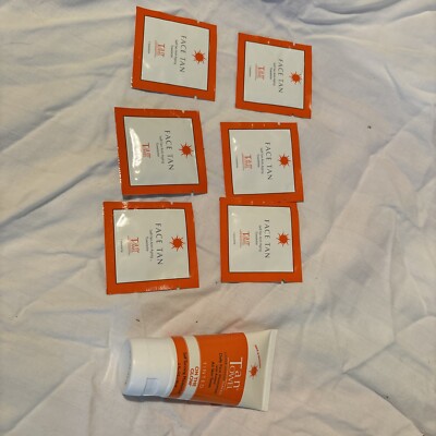 face tan lot of 6 & ￼ tan Towel Daily Face Moisturizer 2 oz a558