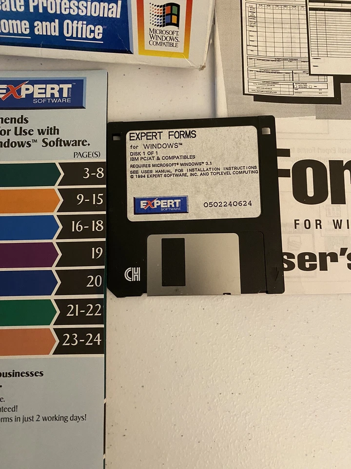 Expert Forms Computer Software for Windows Professional Business Forms IBM - Image 2 of 3