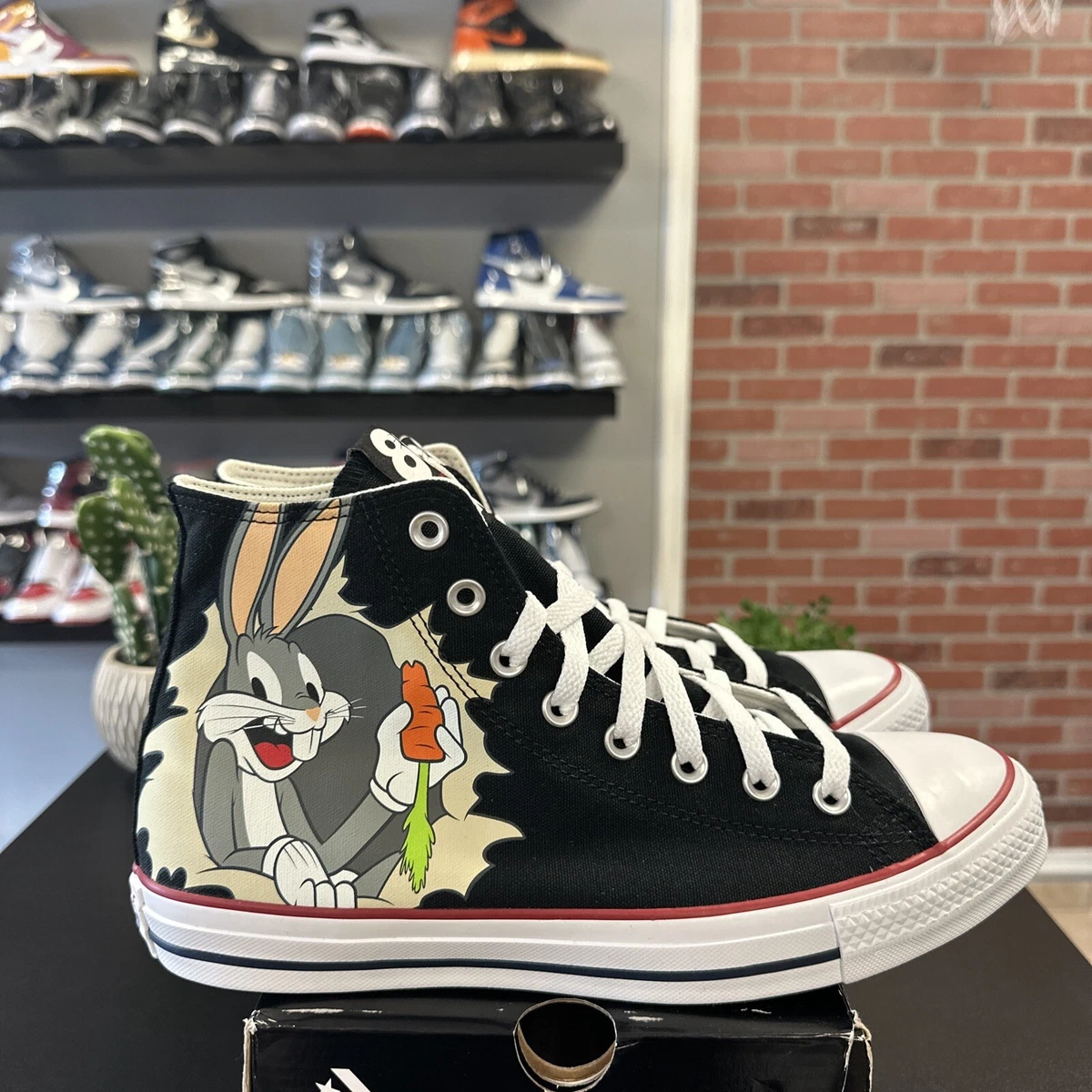 NEW Converse x Bugs Bunny Chuck Taylor All Star Black 169225F Size