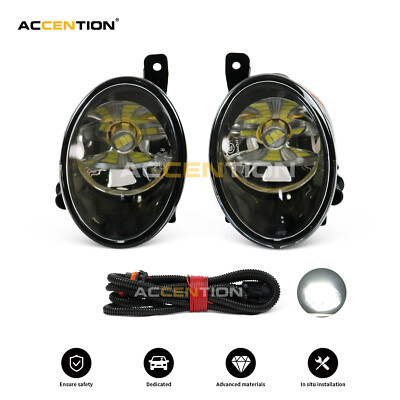 For VW Transporter Multivan T5 Facelift Before T6 2010-2015 LED Fog Light + Wire