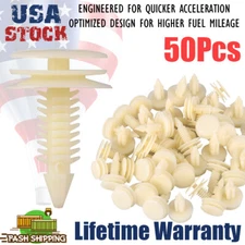 50pcs Car Door Panel Retainer Clips Rivet for Chevrolet GMC C1500 C2500 C3500 US