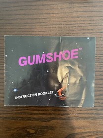 Gumshoe Nintendo NES Complete EX VGC Manual Insert 5 Screw Hang Tab