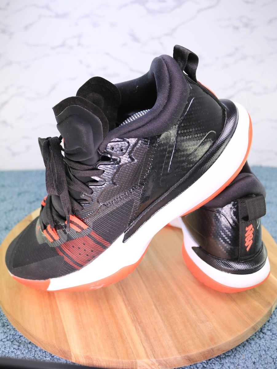 Nike Jordan Zion 1 Black White Crimson Red Basketball Shoes Men's