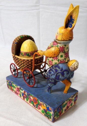 Jim Shore Retired You’re a Good Egg Easter Bunny Sculpture 2004 - Picture 5 of 16