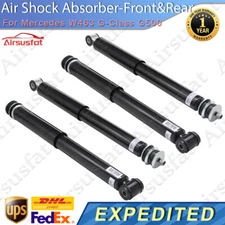 4x For Mercedes W463 G-Class G55 G63 AMG G500 G550 Front& Rear Shock Absorbers