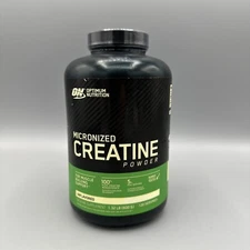 Optimum Nutrition Micronized Creatine Powder Unflavored 120 Serving 1.32 lb New