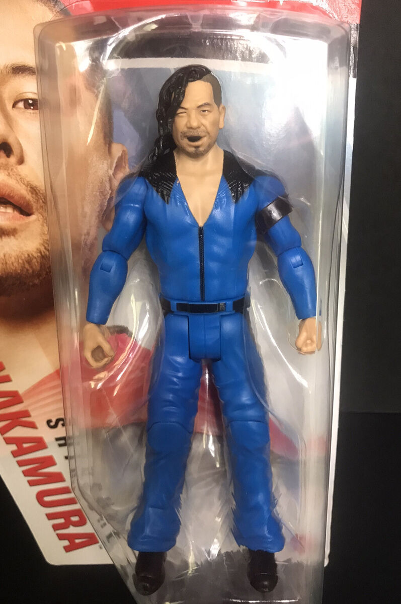 WWE Wrestling Series 107 Shinsuke Nakamura Action Figure (Blue