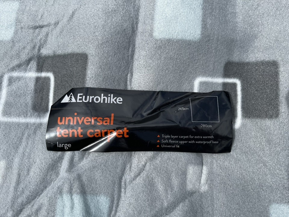 Eurohike Tent Carpet 265cm X 280 eBay