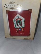 Hallmark Keepsake Ornament Special Cat Photo Frame Cool Cat Vintage 2002