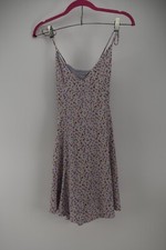 Forever 21 Womens Lavender Floral All Over Print Strappy Dress Size S