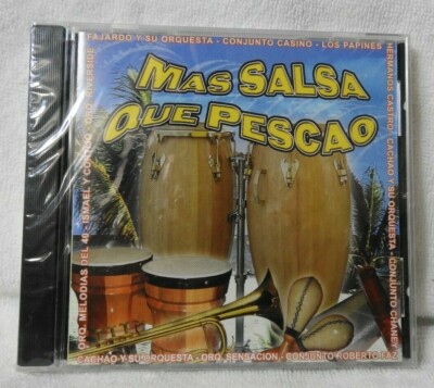 MAS SALSA QUE PESCAO (VARIOUS) 2003 (BIG WORLD) SALSA (NEW/SEALED) CD!