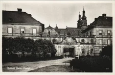 Old postcard postcard castle Banz, portal GERMANY (1108979)