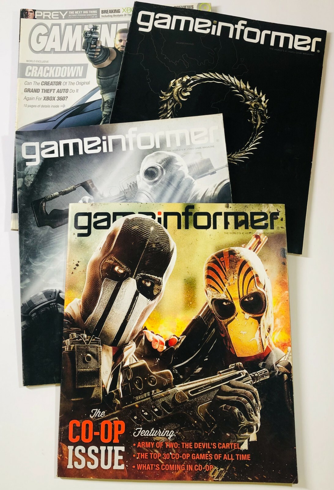Game Informer Magazine - Lot of 4 / CY-OP ISSUE, GRAND THEFT AUTO | eBay
