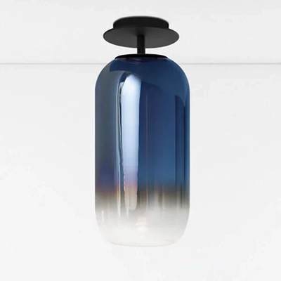 Artemide - Gople Ceiling Light - Blue/Black - NWT