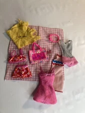 Barbie fashion doll vintage beach pool accessories and clothes