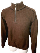 Tommy Bahama - Reversible 1/2 Zip Sweater - Size: Large