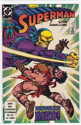 Superman #32 (1987 2nd Series DC)  Jun 1989 Boarded Sleeved Tan VF