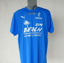 Handball Beach 2019 Jersey Puma Denmark DHF Blue Size Mens XL Activewear Sport
