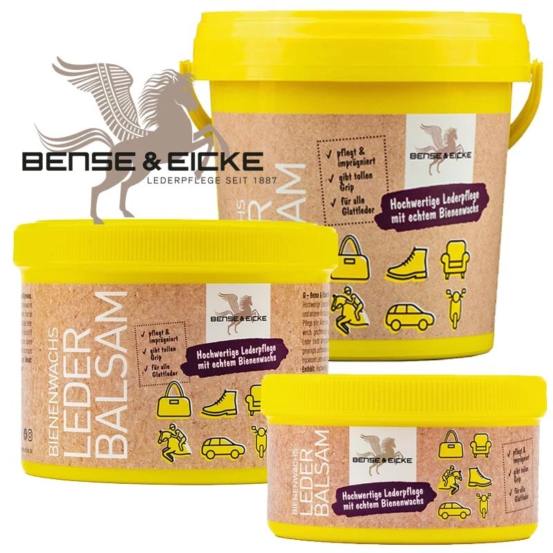 B & E Bienenwachs-Lederbalsam Inhalt wählbar Lederpflege Fett Schuhe