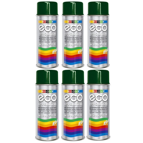 6er Sparpack DECO COLOR ECO 400ml Lackspray RAL wasserbasis Sprühfarbe Farbspray - Bild 16 von 32