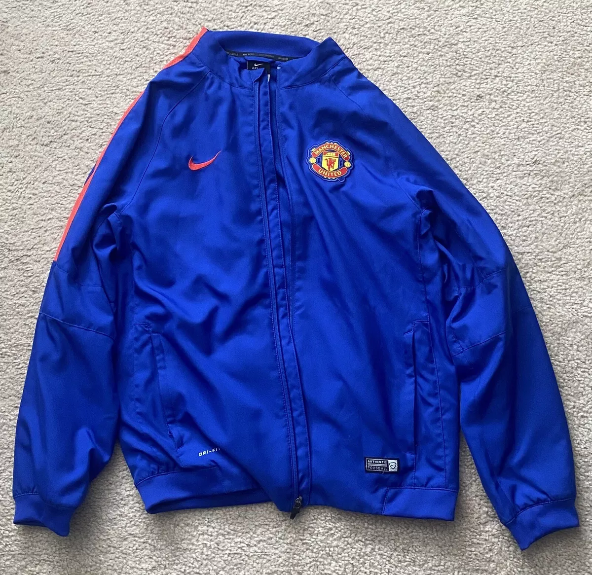 Nike Manchester United Blue Training Jacket Youth XL
