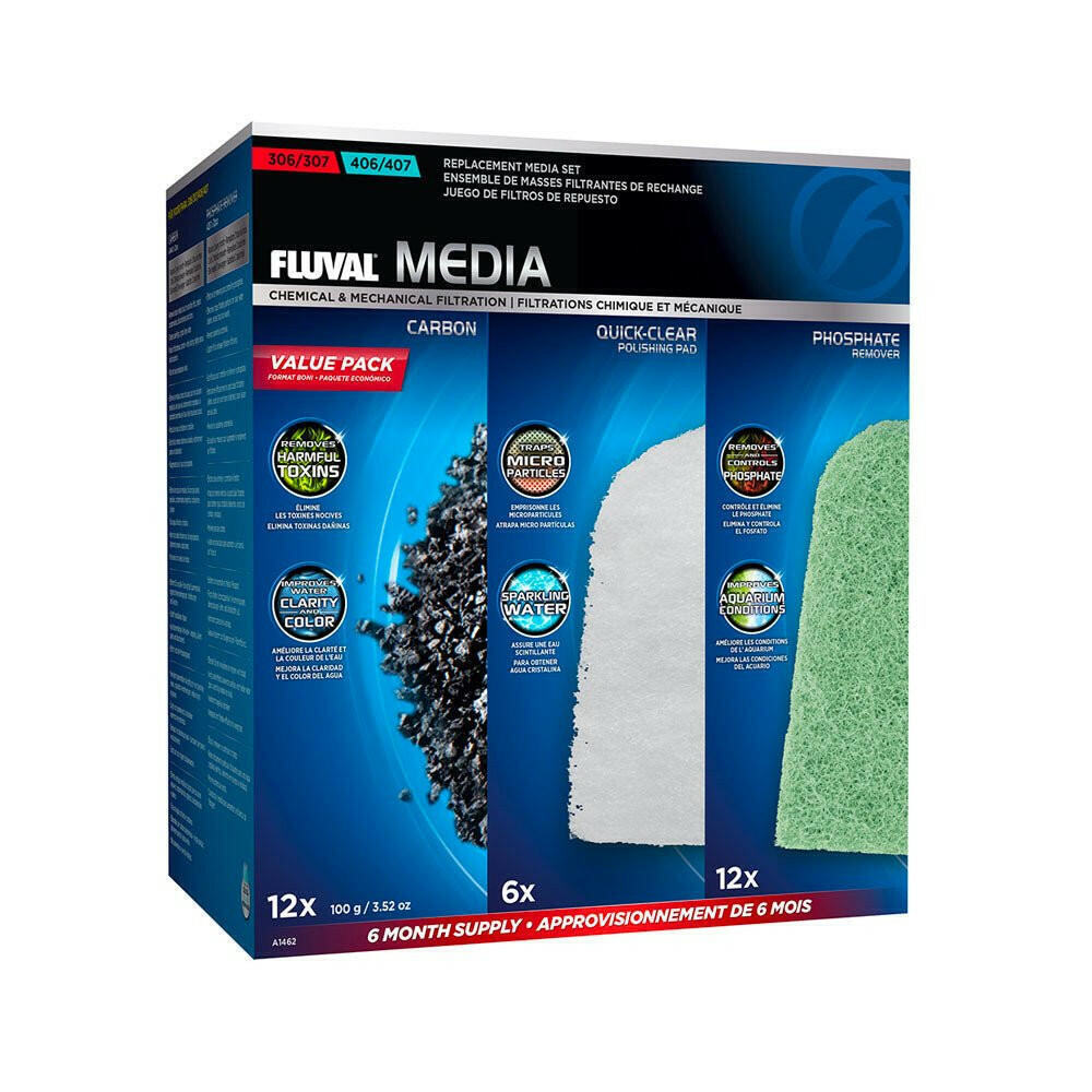 Fluval 306/307/406/407 Media Pack