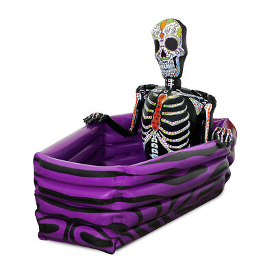 Refroidisseur gonflable de cercueil d'Halloween