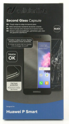 Schutzglas für > Huawei P Smart   Cellularline Display Schutz Glas Cover 198