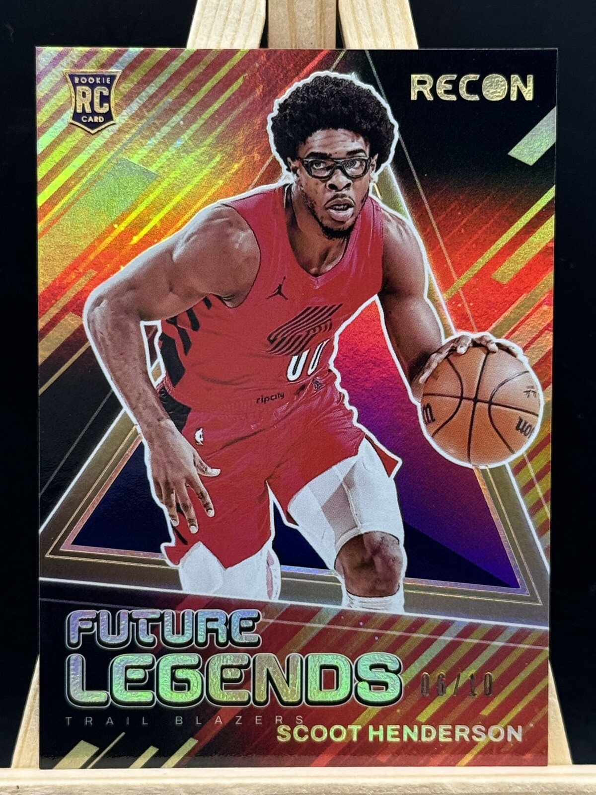 2023-24 Recon Basketball RC Gold Future Legends Scoot Henderson 06/10 #15