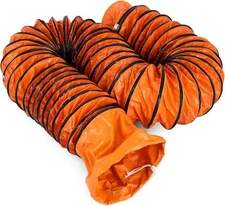 32ft Duct Hosing PVC Flexible Ducting Hose for 12inch Utility Blower Exhaust Fan