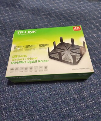 TP-LINK ARCHER C5400 Wireless router 4-port switch GigE 802.11a/b/g ARCHER C5400 EUR 180,00 - FR