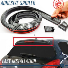 SPOILER Posteriore Per Peugeot 106-107-108 CARBONIO Adesivo Flessibile tuning