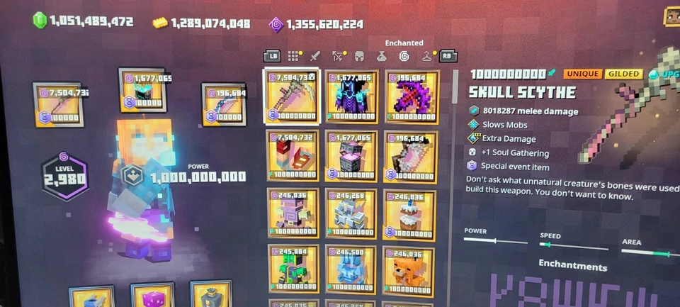 Minecraft Dungeons - Armor Unique Gilded Perfect Xbox/PS4/Switch/PC - Image 2 of 2