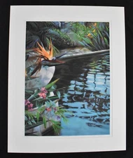 David Kessler "Hidden Vase" Signed Numbered Lithograph Art Print, 5/125, 31"X25"