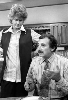 Bea Arthur Bill Macy in Maude 1972 Television Old Photo