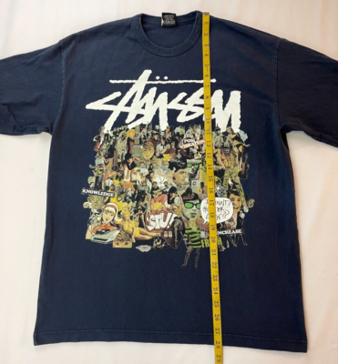Stussy BRUSHED BOXER ネイビー XL Basic Stüssy Thermal – Dust Blue