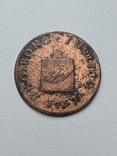 1757 Farthing Conder Token -