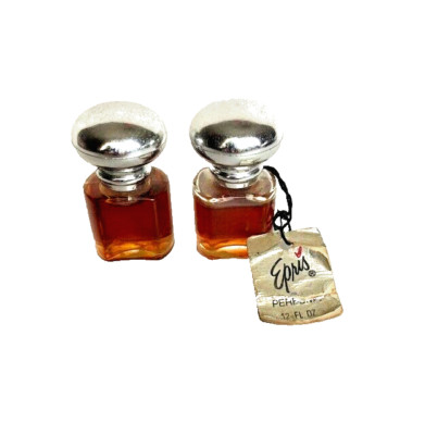 2 pc - Vintage EPRIS Perfume .12 fl oz each by Max Factor Free Shipping