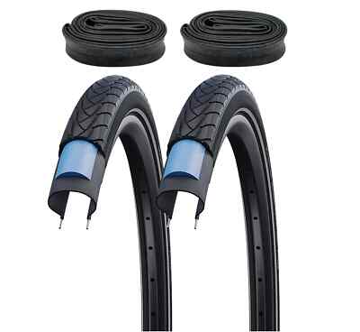 Schwalbe Marathon Plus 26x1,75 Zoll 47-559 Reflex SET mit wählbaren Schläuchen
