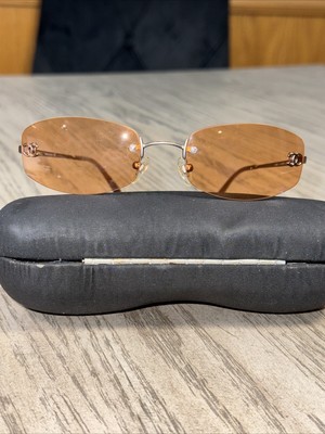 美品　CHANEL 4002 C116/75 サングラス　リムレス　ココマーク CHANEL シャネル サングラス 4002 C.116/75 54□19 130