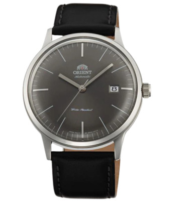 Orient Men's Classic Bambino FAC0000A-B Leather Automatic 41MM Manual-Wind Watch