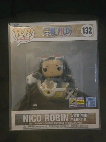 Funko Pop! Rides Deluxe: One Piece - Nico Robin with Mini Merry II (SDCC)