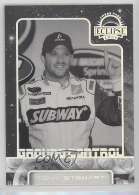2009 Press Pass Eclipse Ground Control Black & White Tony Stewart #73 HOF 9o3